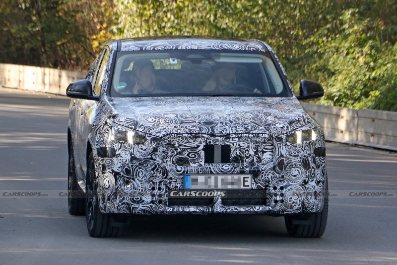 BMW iX2路试谍照曝光 有望2023年正式亮相