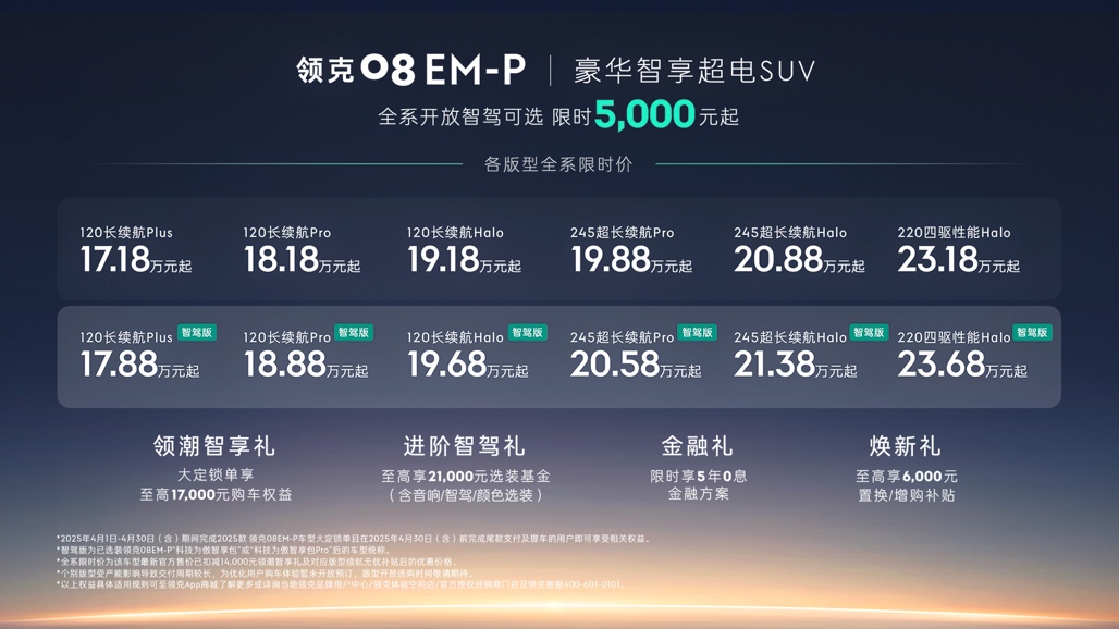 领克EM-P超电双子星OTA 1.8.0正式发布，科技生态全面进阶