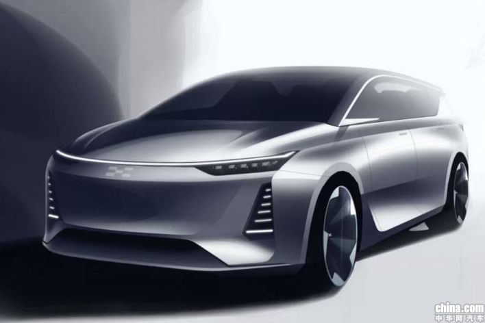 造型极具未来感 爱驰U7 ION全新概念车渲染图曝光