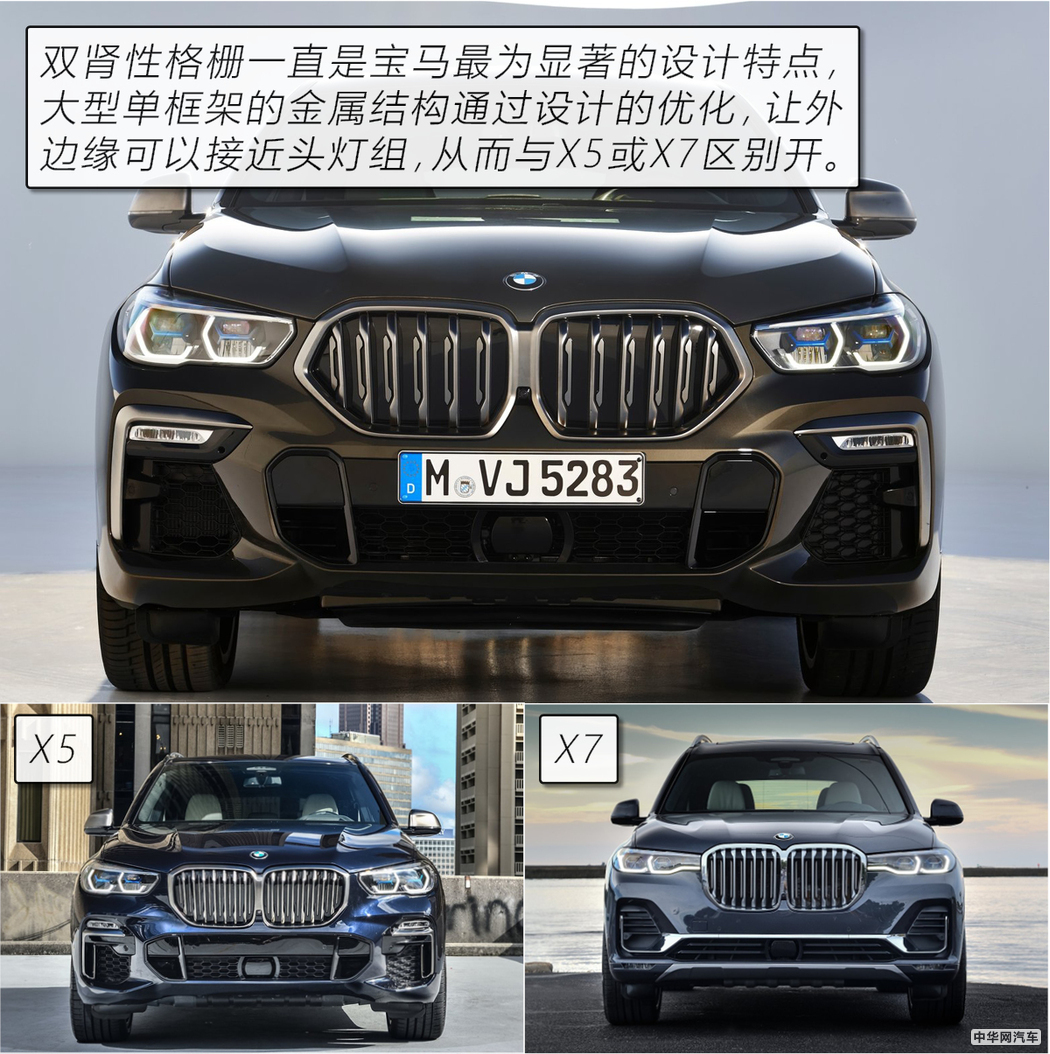 家族化掩盖了个性化 全新一代宝马X6官图解析