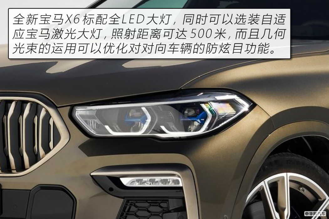 家族化掩盖了个性化 全新一代宝马X6官图解析