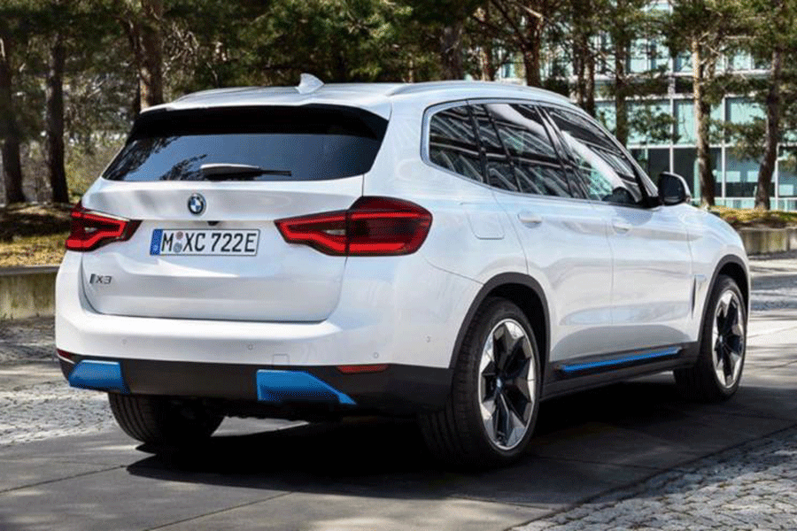 WLTP续航440km 曝宝马纯电动SUV-iX3量产版官图
