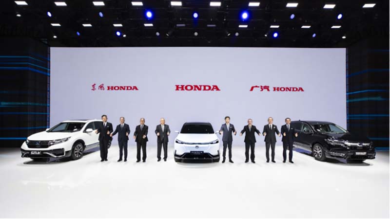 东风Honda全领域电动化家族亮相上海车展