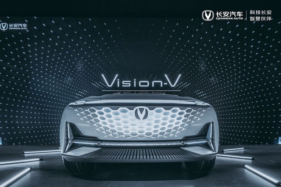高端产品序列 长安概念车Vision V北京车展亮相